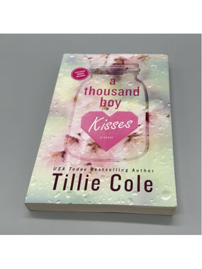 Tillie Cole A Thousand Boy Kisses Paperback Novel, Bloom Books Young Adult Fict…